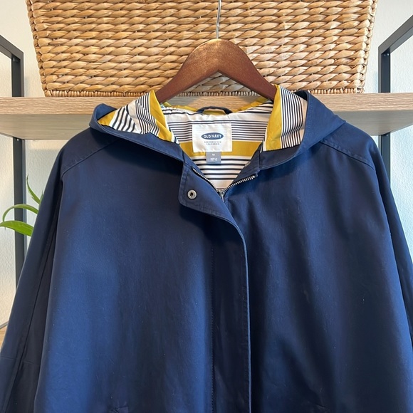 Old Navy Hooded Brushed Chino Twill Coat/Jacket w/Pockets, M - Picture 2 of 11